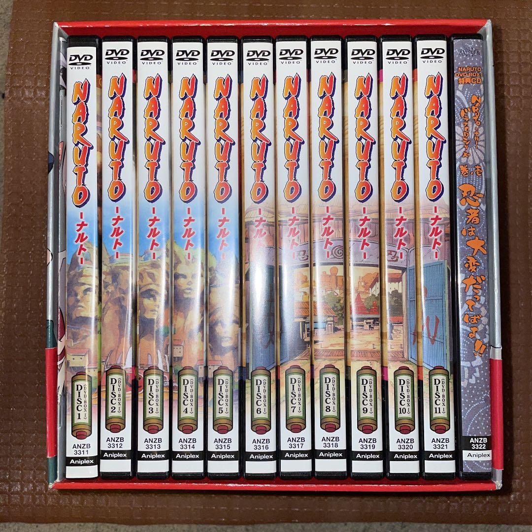 NARUTO～ナルト～DVD-BOX Ⅰ 参上!うずまきナルト〈完全生産限定版