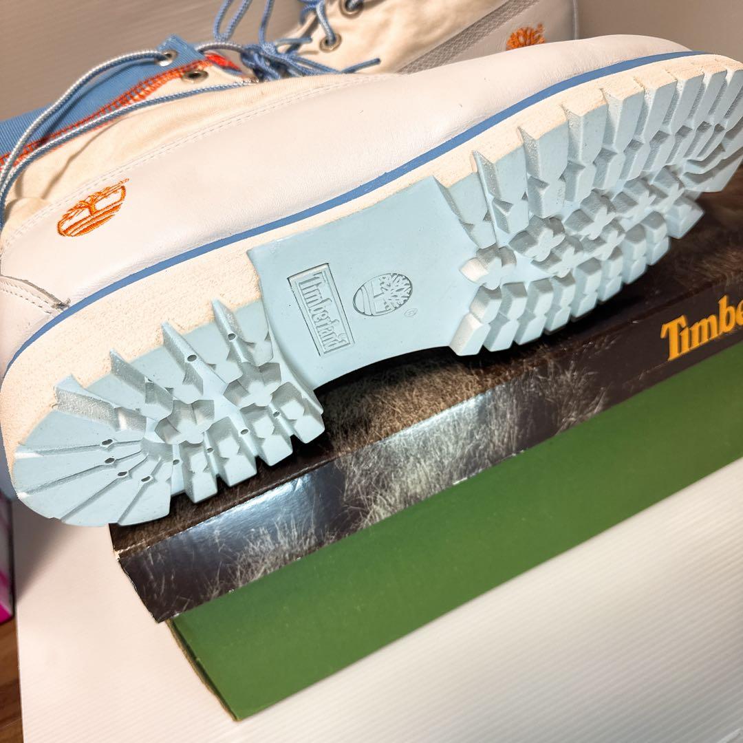 【専用出品】27.0cm ティンバーランド ロールトップ ブーツ　白