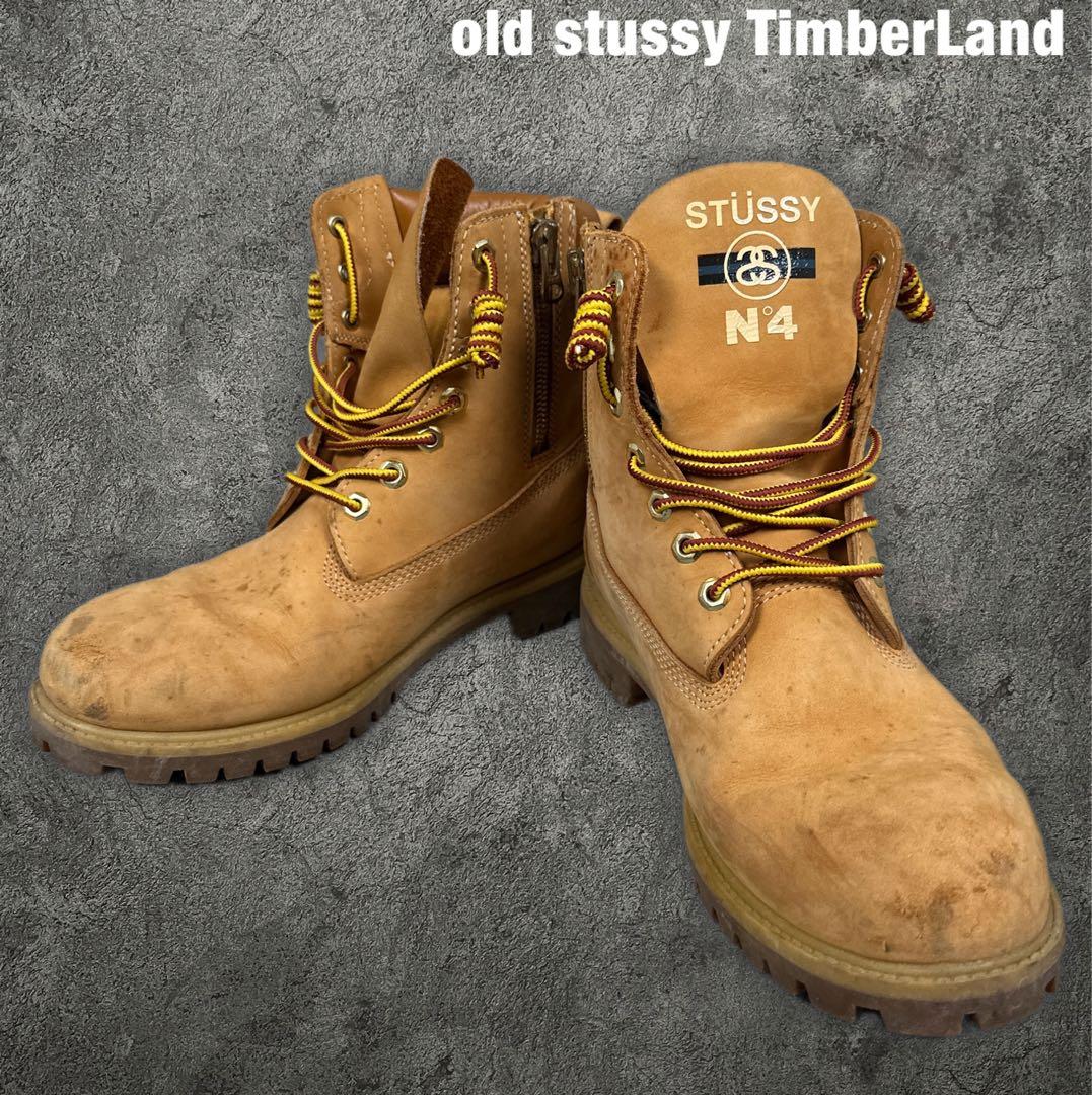 old stussy TimberLand 00s ブーツ ティンバーランド - メルカリ