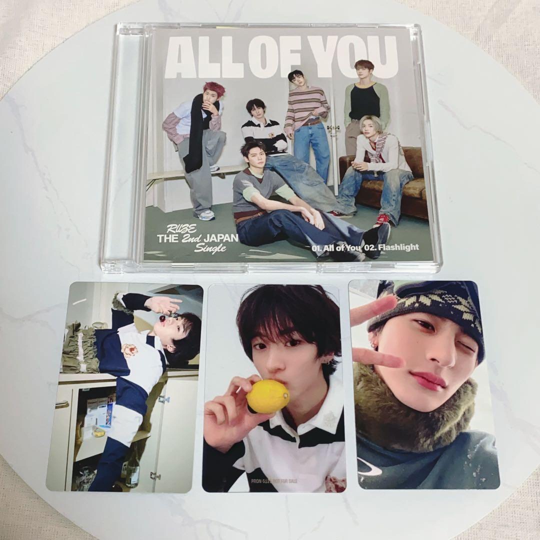 アントン RIIZE 東京ドーム限定 購入特典 タワレコ トレカ フォト