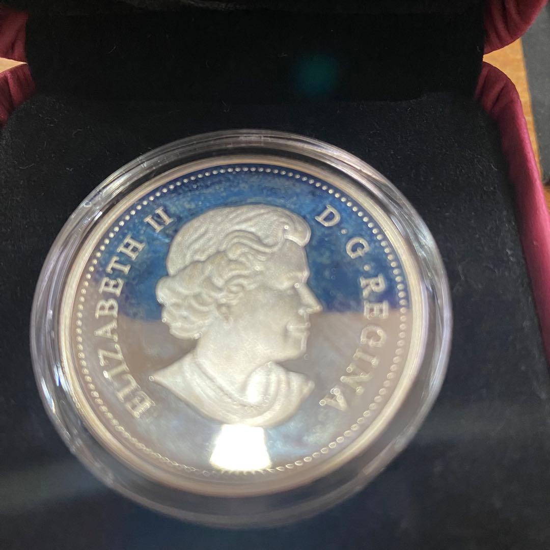 カナダ 2009年 8ドル メープルウィズダム シルバーコイン - メルカリ