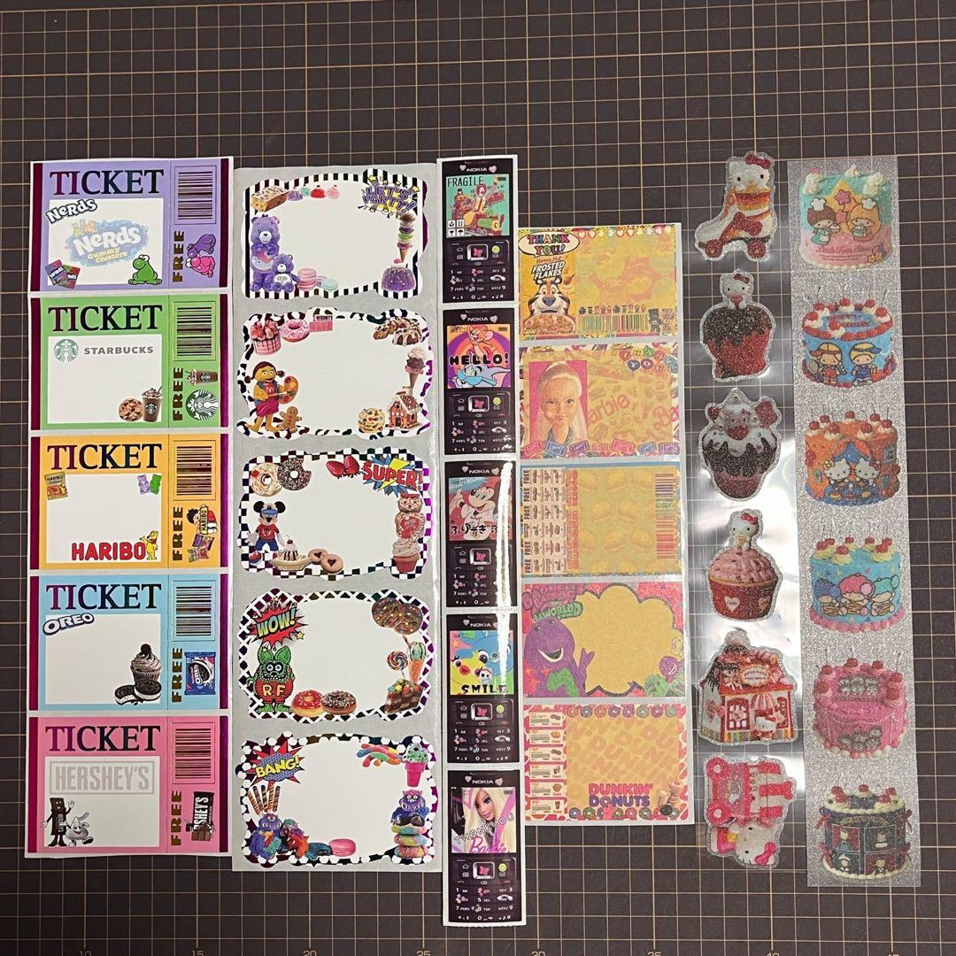 そ】アメステ ロールシール おすそわけ アメキャラ 切り売り - メルカリ