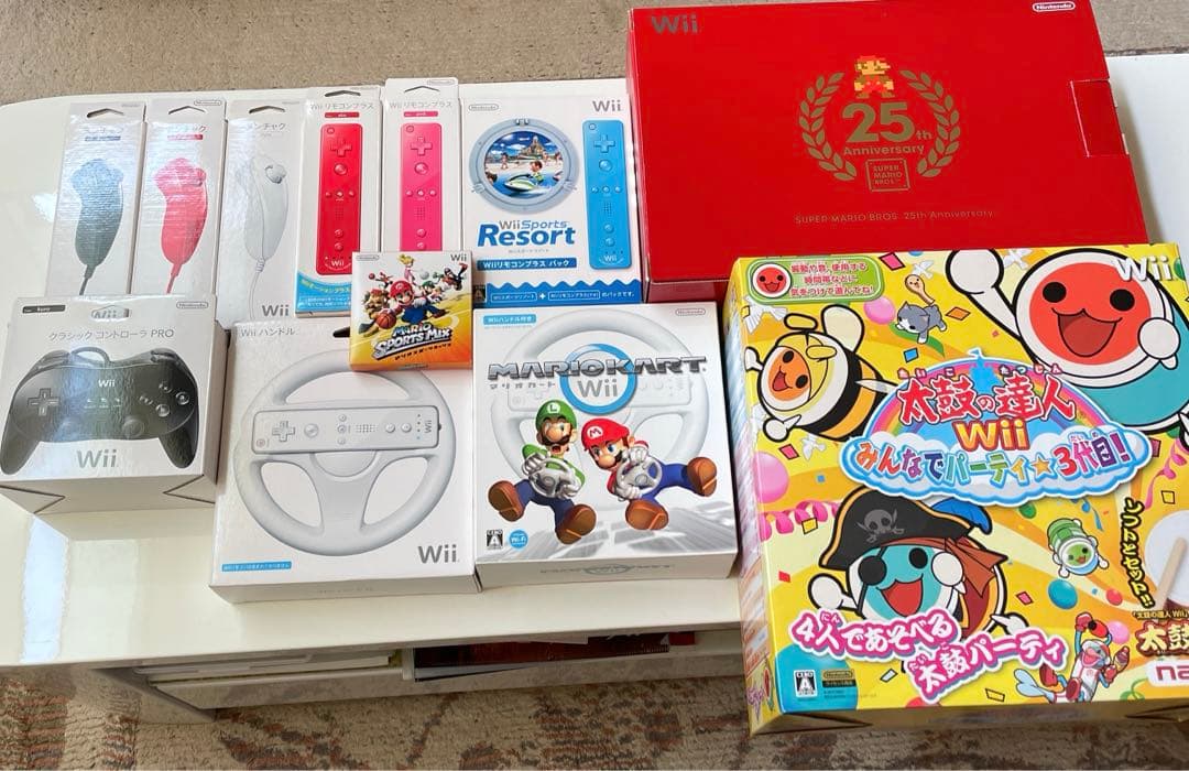 【限定価格❗️】Wii 本体&リモコン&カセット　まとめ売り 任天堂（Nintendo） Wii 本体 おまけソフトが選べる すぐ遊べるセット