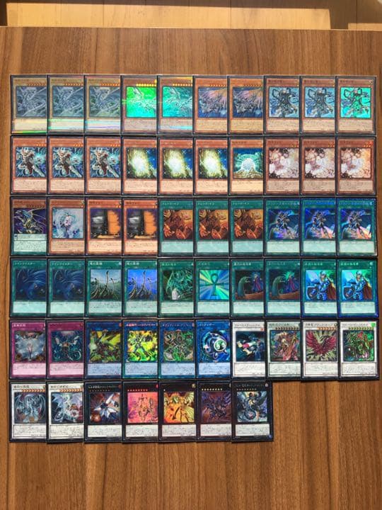 遊戯王 純構築 公式大会優勝青眼デッキ メイン42枚+EX15枚 ブルー