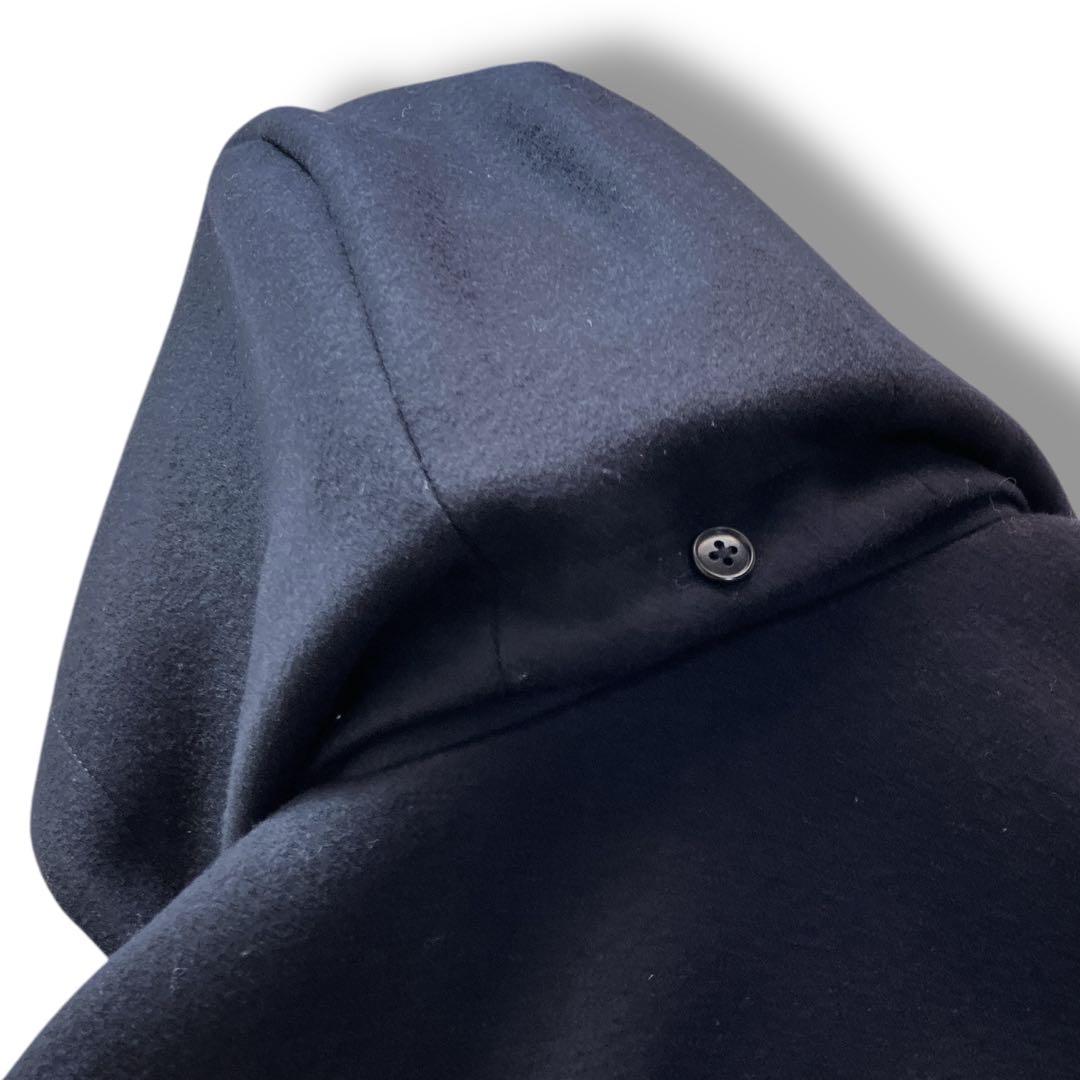 ダニエルクレミュ 良品 日本製 カシミヤ使用 フード脱着 ダッフル