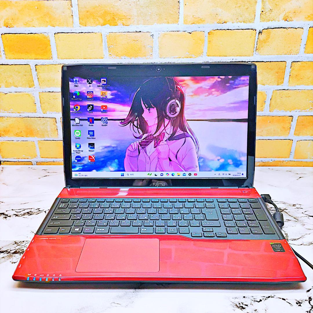 初心者さん向け簡単ノートパソコン❤️爆速SSD❤️メモリ8G✨ハイスぺ