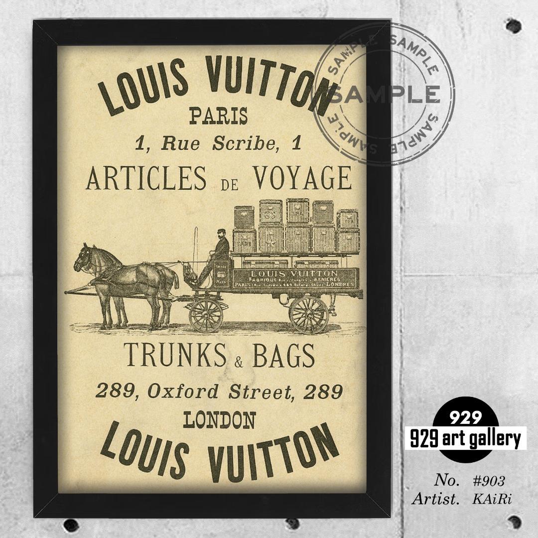 LOUIS VUITTON type☆アートポスター#903☆ルイヴィトン - メルカリ
