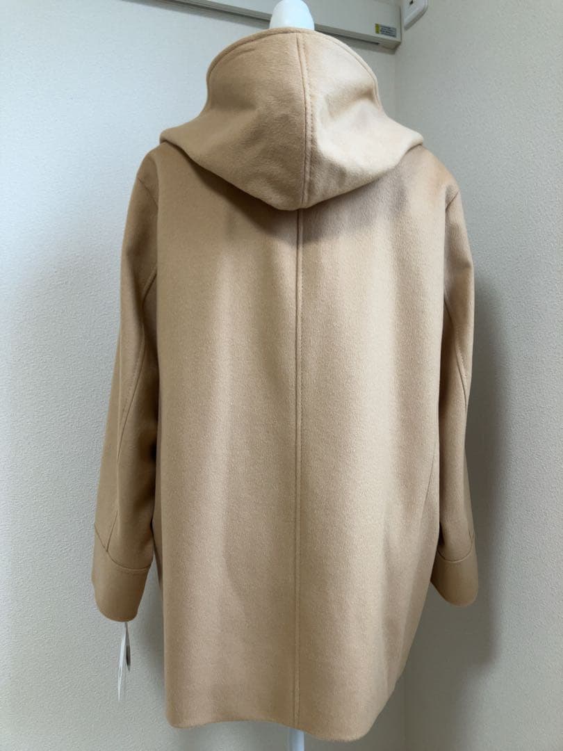 新品タグ付き！23区 ウールカシミヤビーバー フード付き ショート