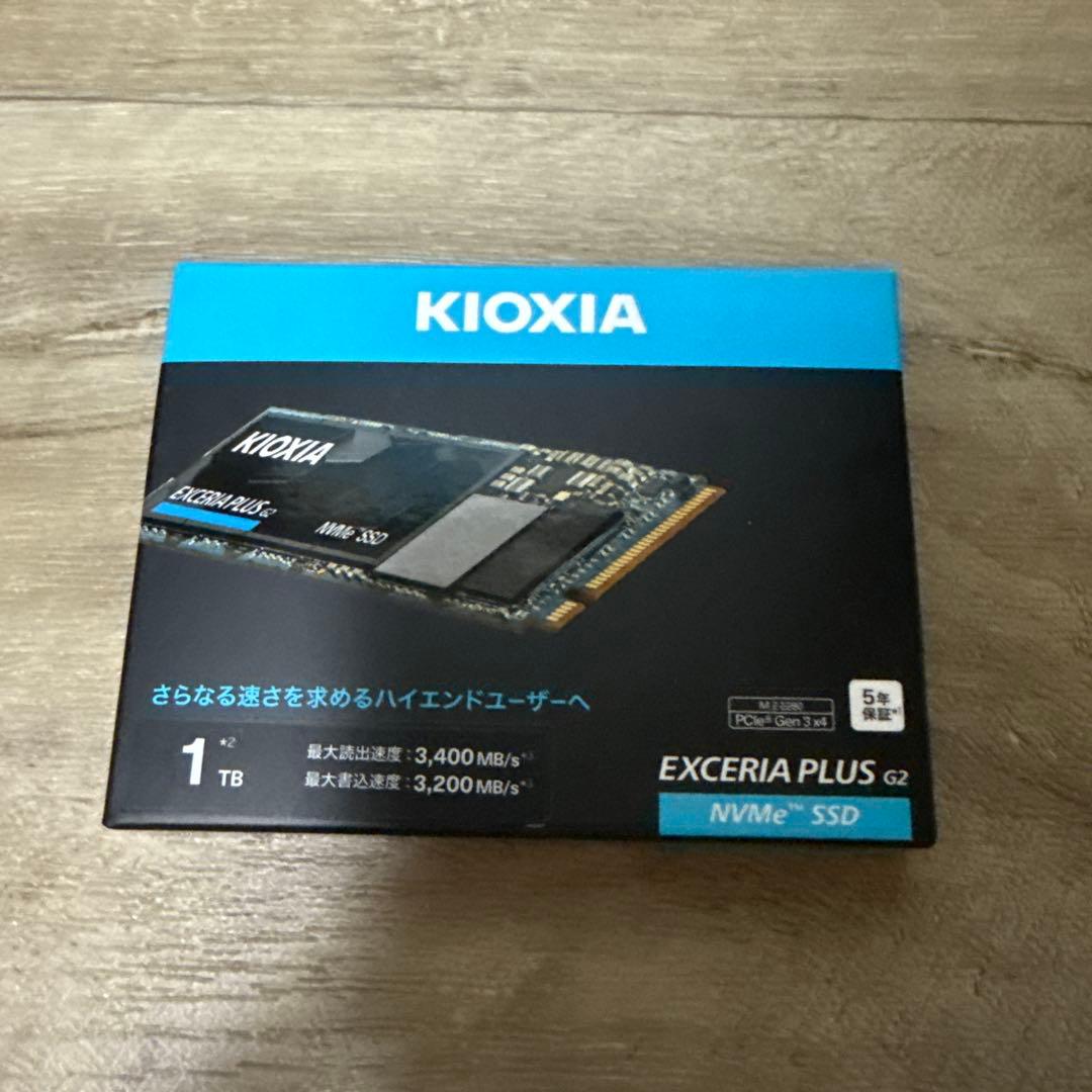 内蔵型SSD KIOXIA EXCERIA PLUS G2 1TB NVMe SSD EXCERIA PLUS G2 - NVMe™対応 SSD | KIOXIA - Japan (日本語)