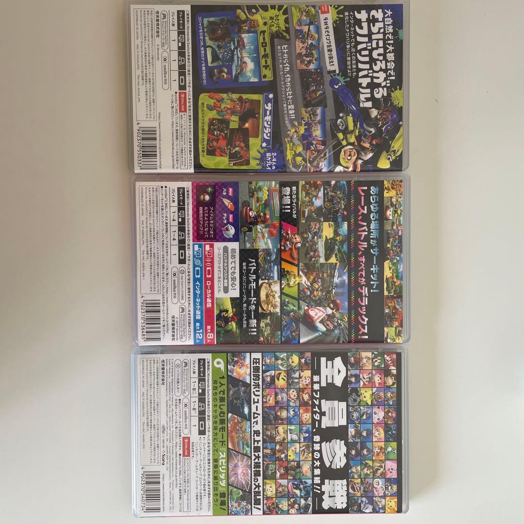 ジュノン様用　Switchソフト3本セット Nintendo Switch ゲームセット 3本 Nintendo switch ソフト 3点セット