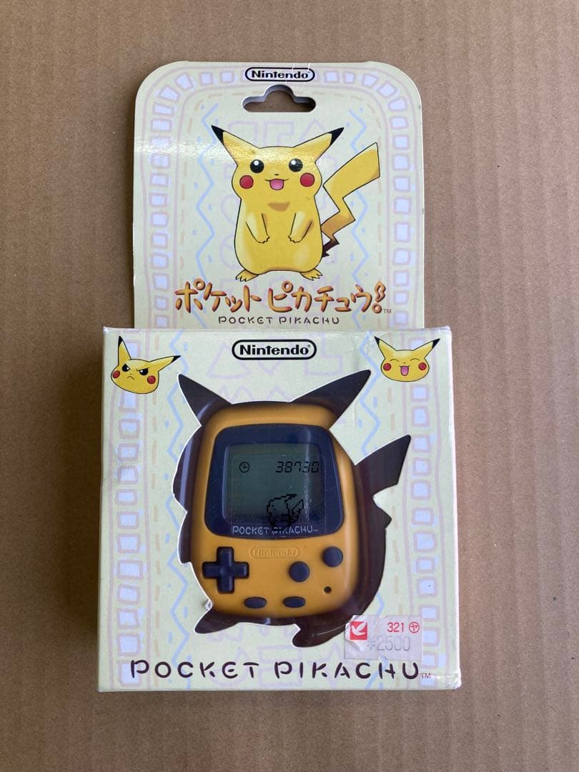 ポケットピカチュウ　POCKET PIKACHU 万歩計 歩数計　美品 NPA】ポケットピカチュウ 万歩計 歩数計 ポケモン ピカチュウ ジャンク