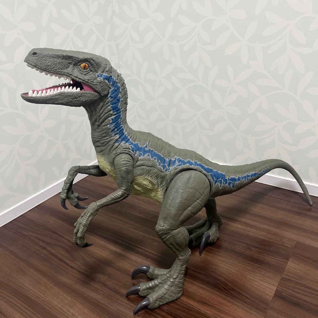 マテル ジュラシックワールド スーパービッグブルー ヴェロキラプトル