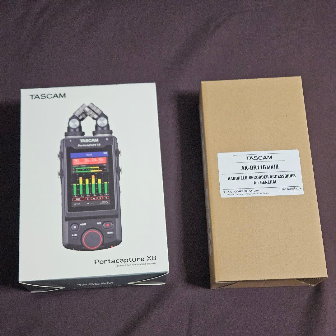 【送料無料】TASCAM X8 リニアPCMレコーダー TASCAM Portacapture X8 リニアPCMレコーダー 32bit float タスカム