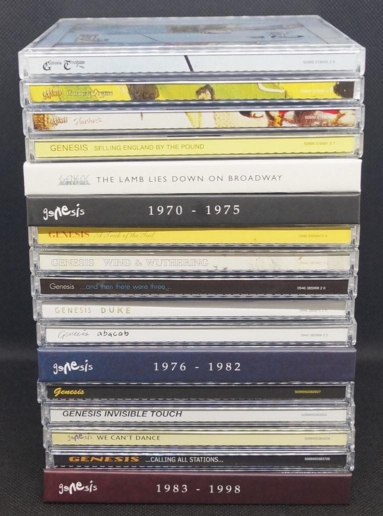 中古SACD+DVD】ジェネシス「SACDボックスセット全3box」 希少品 - メルカリ