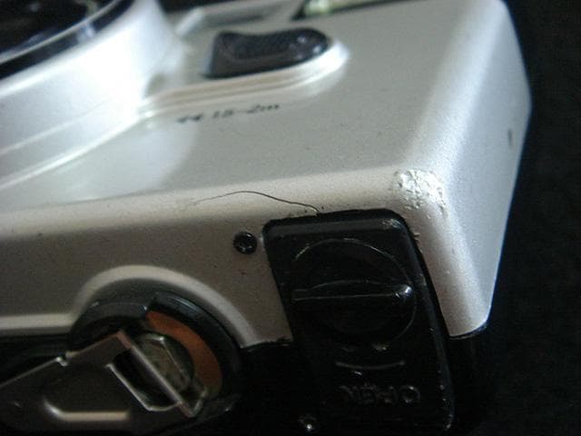 稀少 撮影可 コニカ POP EFJ の海外版 銀 konica フィルムカメラ