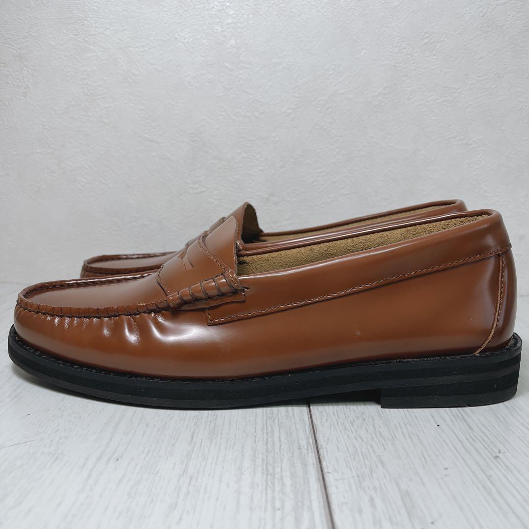 【極美品】G.H.BASS 25.5㎝ ローファー　キャメル