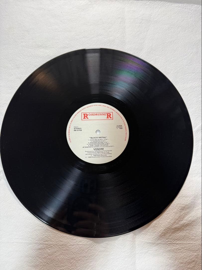 VENOM / BLACK METAL LP 日本盤 - メルカリ