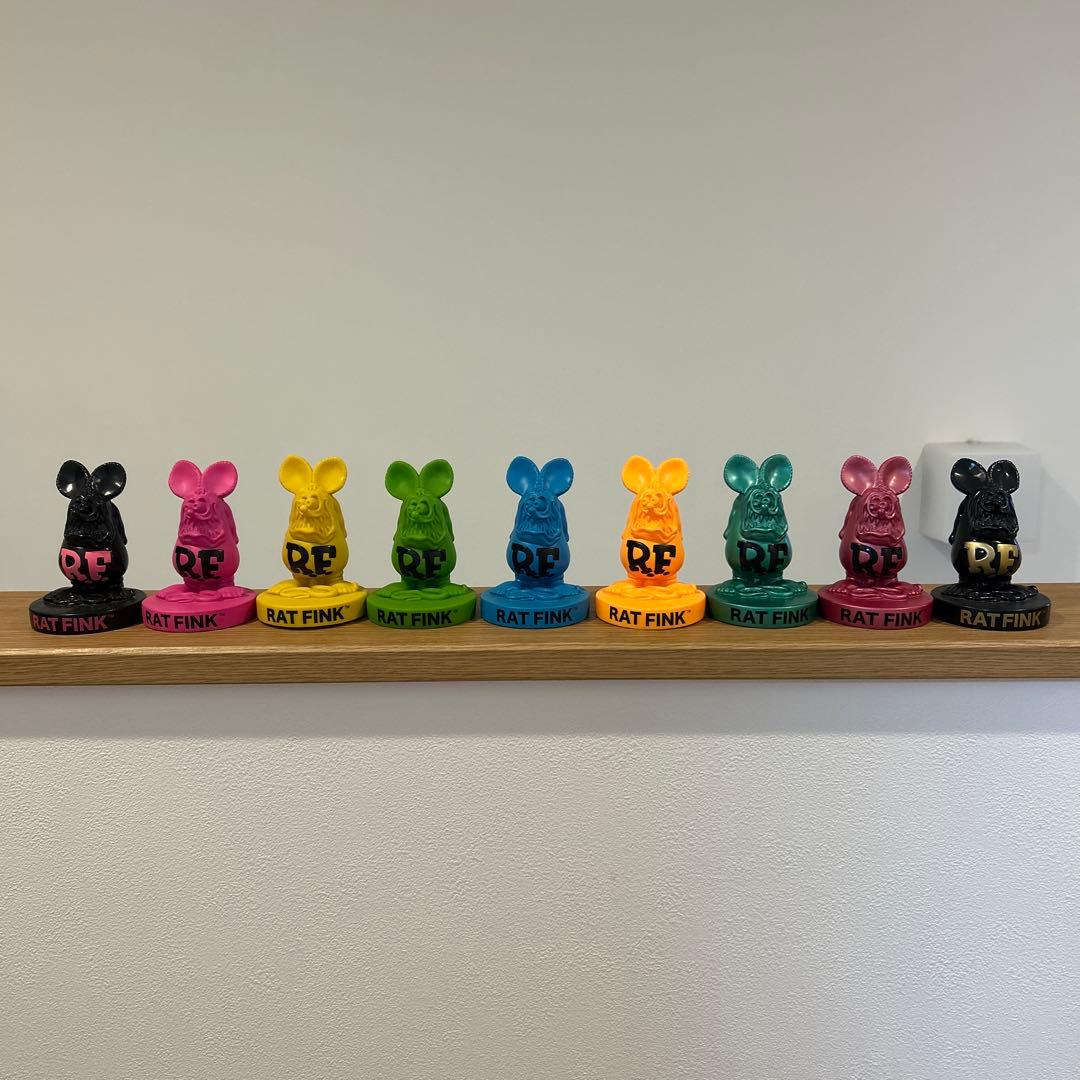 【希少】　RAT FINK フィギュア　ラットフィンク Yahoo!オークション -「ラットフィンク フィギュア レア」の落札相場