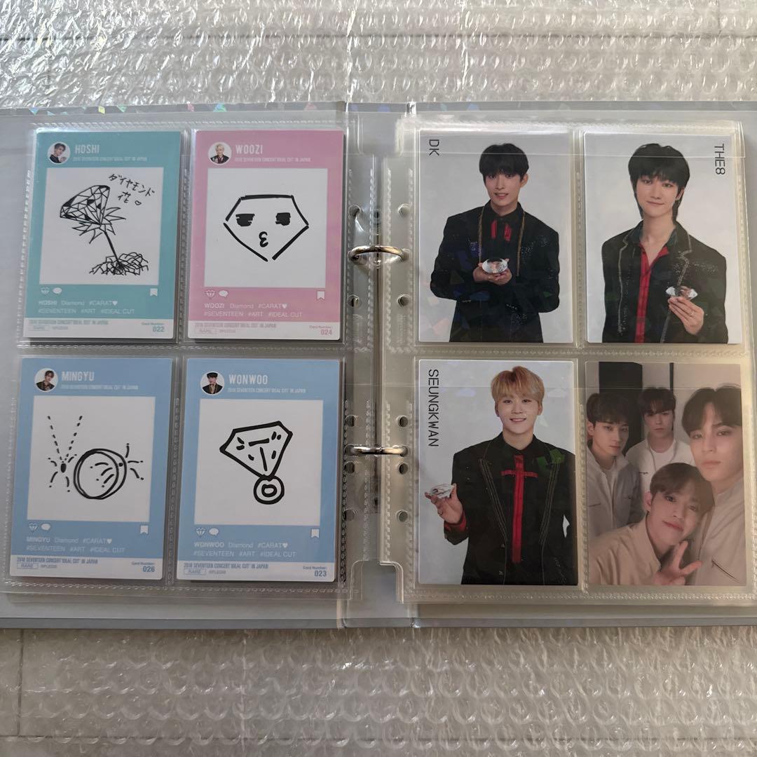 IDEAL CUT 2018 SEVENTEEN トレカ バインダー トレカ付き - メルカリ
