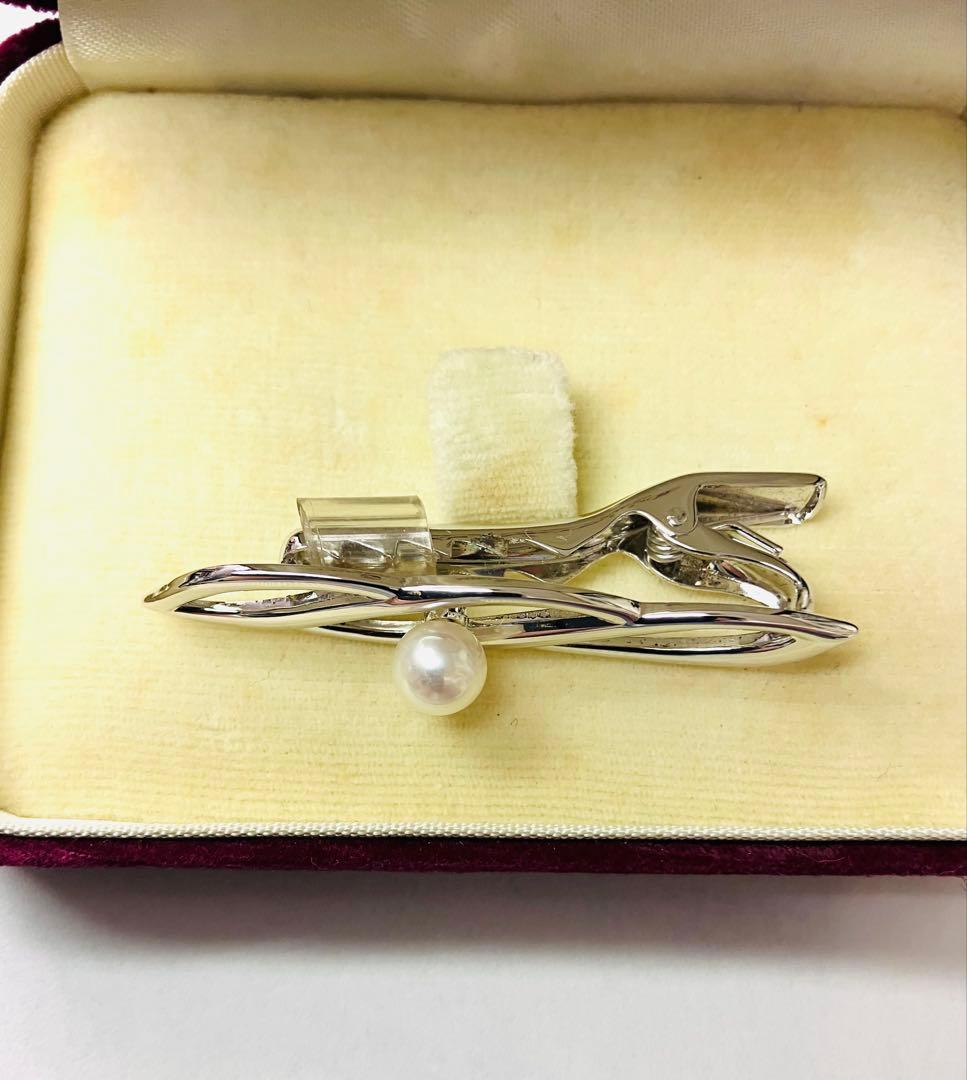 MIKIMOTO]GINZA.TOKYO・新品同様・本真珠・silver刻印有