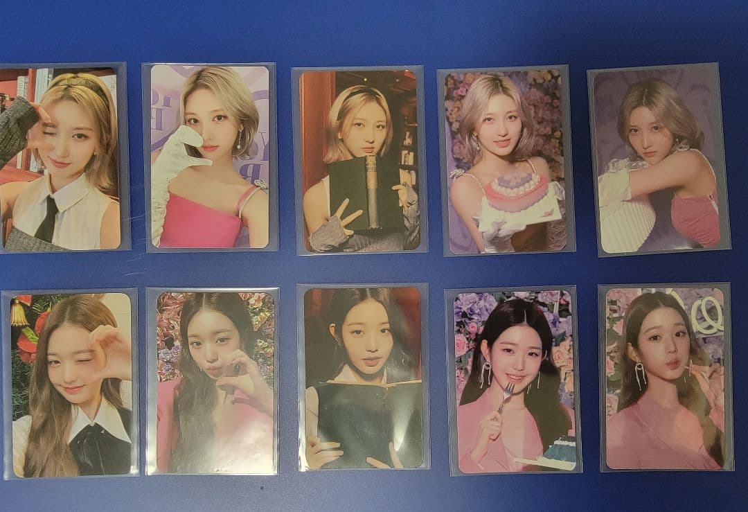 IVE ファンコントレカ コンプセット IVE リズ ファンコン トレカ他6点セットの通販 by よう｜ラクマ