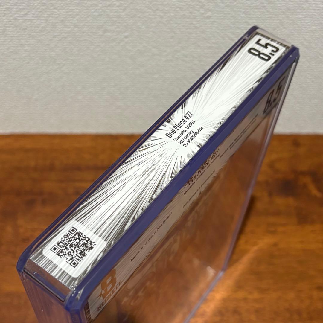 漫画鑑定品】ONE PIECE BGS8.5 初版 27巻 帯付き - メルカリ