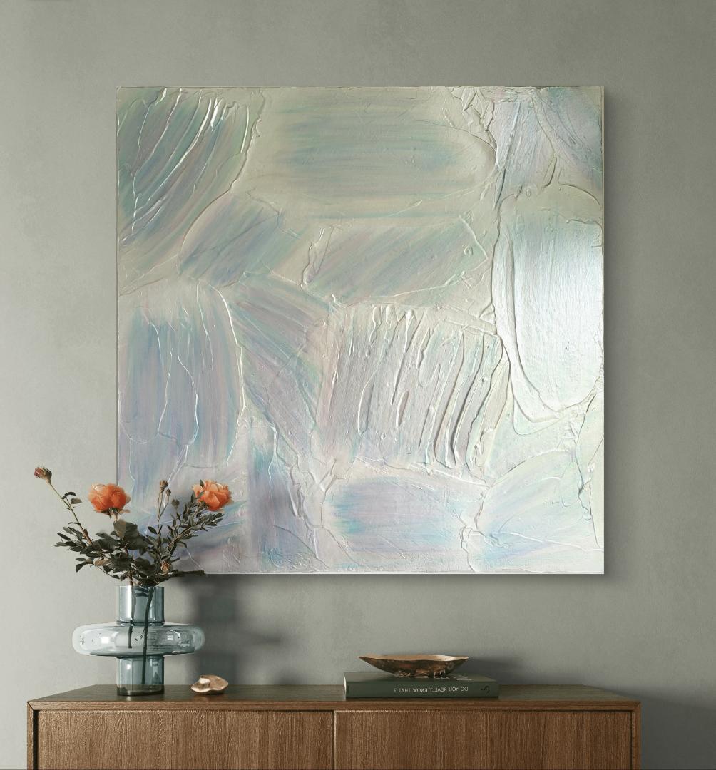 【専用】 再生/ テクスチャー 73×73 S20 原画1点のみ モダン Mohawk Native Ridge Graphite Oak 7.5