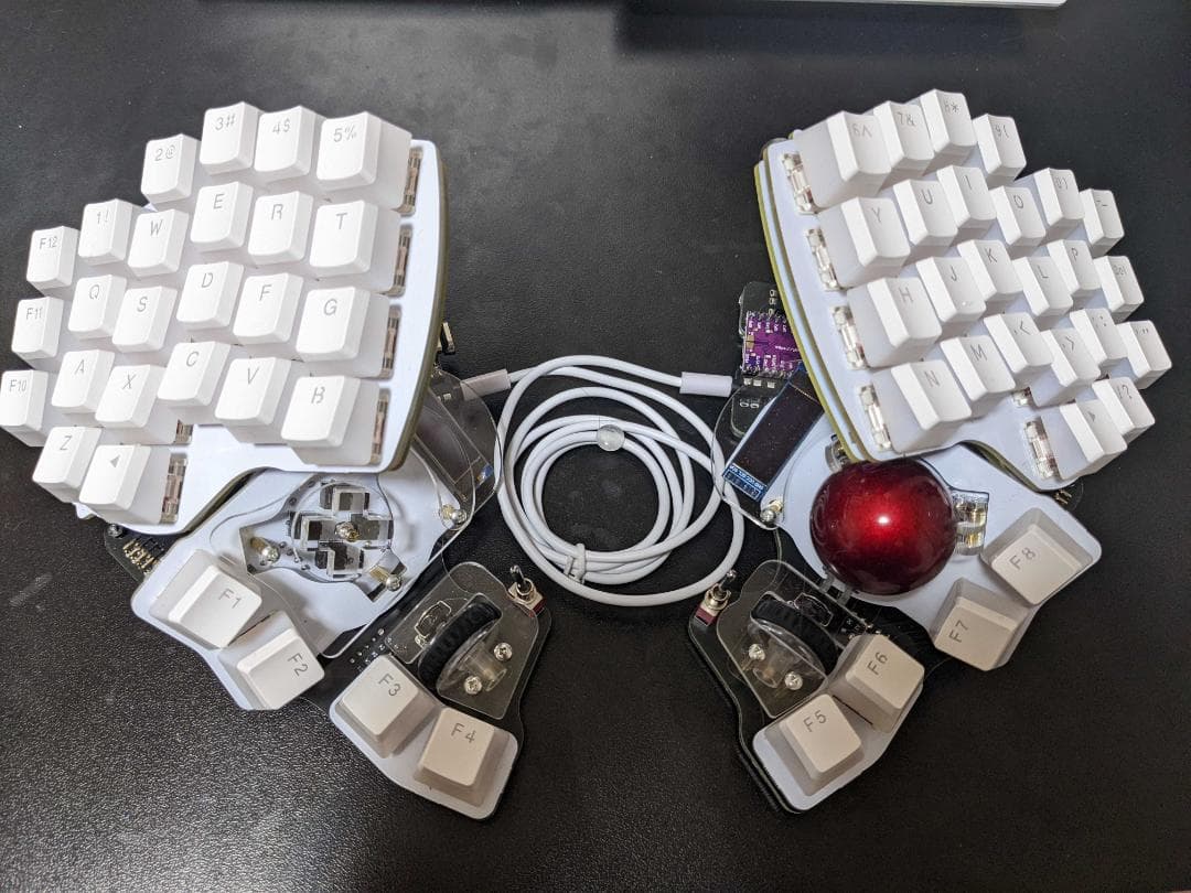 Killer Whale 完成品 両手セット【自作キーボード】 - メルカリ