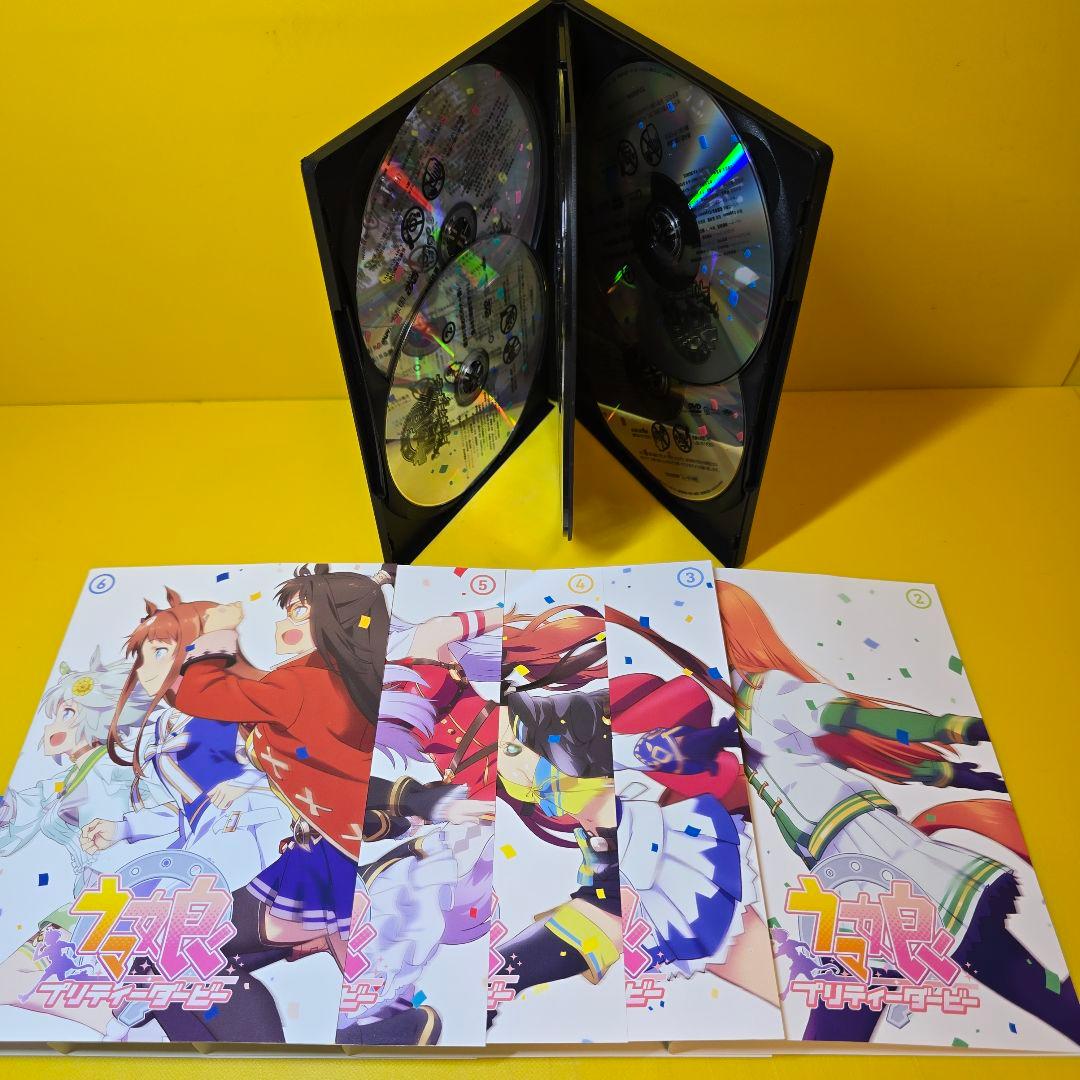 新品ケース交換済み ウマ娘プリティーダービー DVD 1期＋2期 全10巻