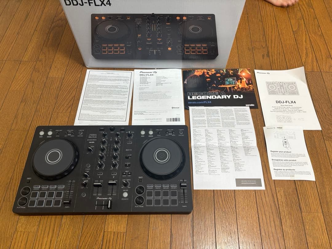 【re断捨離プロフ確認】DDJ-FLX4 Pioneer DJ 〔DDJ-400後継機種〕 パイオニア DDJ-FLX4 + ケース+選べる