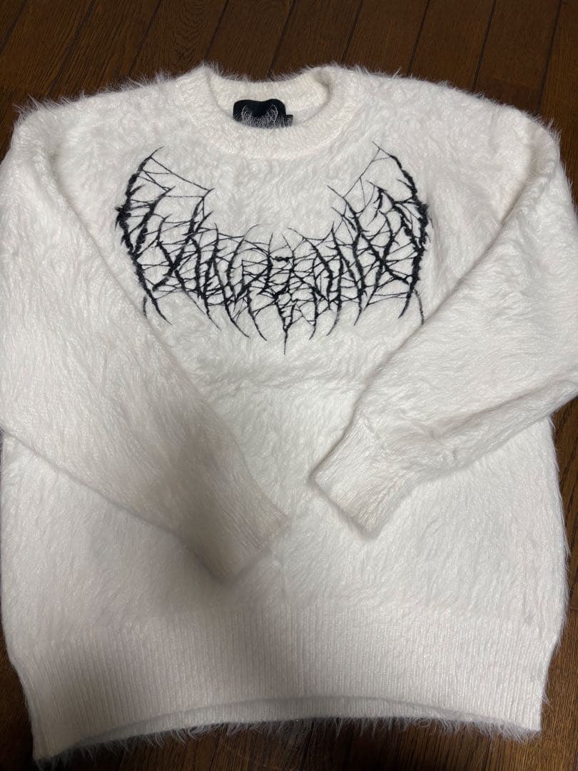 YB Logo Knit White YXNGBRATZ Mサイズ - メルカリ