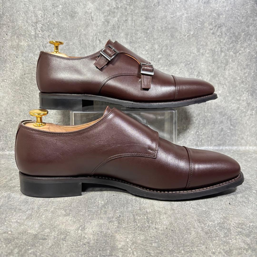 【極美品】スコッチグレイン ダブルモンク 1812 レザー 24.5cm