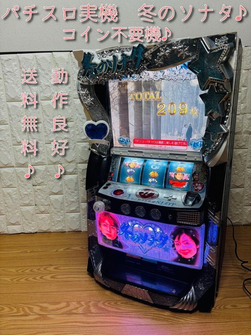 【動作良好♪】パチスロ実機　冬のソナタ お取り寄せ商品】京楽 ぱちスロ冬のソナタ 中古パチスロ実機 [8ch対応