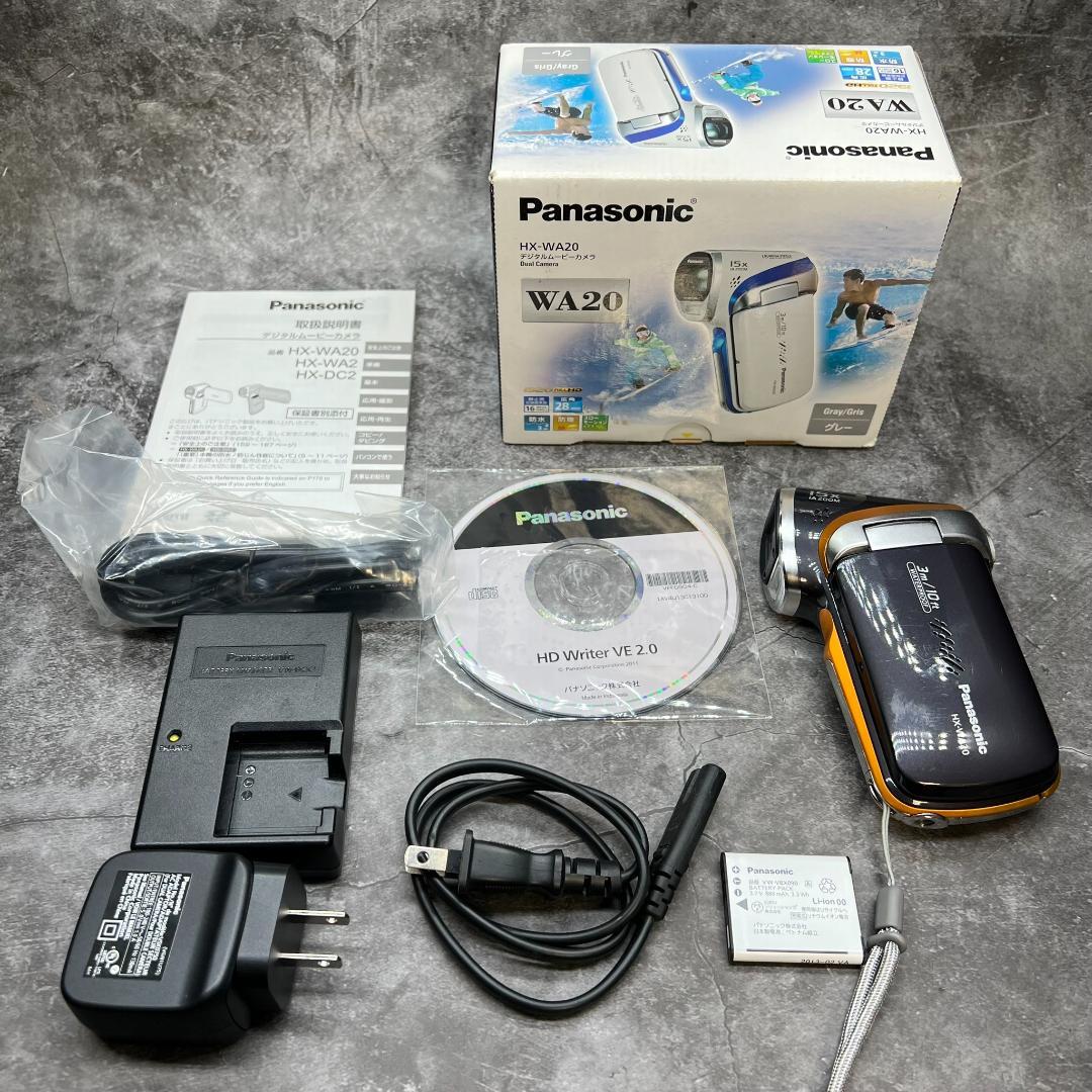 E802★　Panasonic HX-WA20 FULLHD 防水デジカメ 概要 デジタルムービーカメラ HX-WA20 | デジタルビデオカメラ | Panasonic