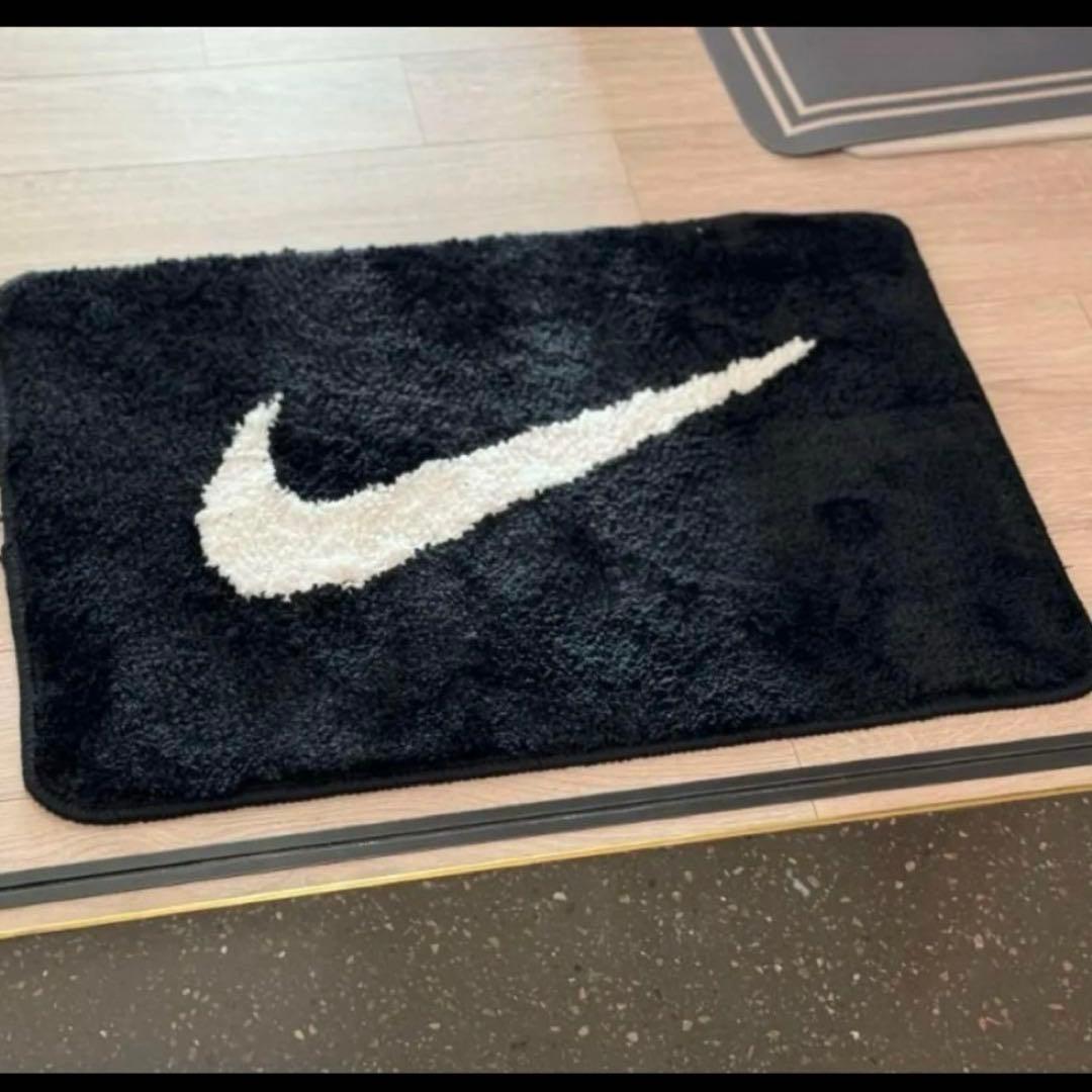 NIKE ナイキ ラグマット 玄関マット レア インテリア ラグ - メルカリ