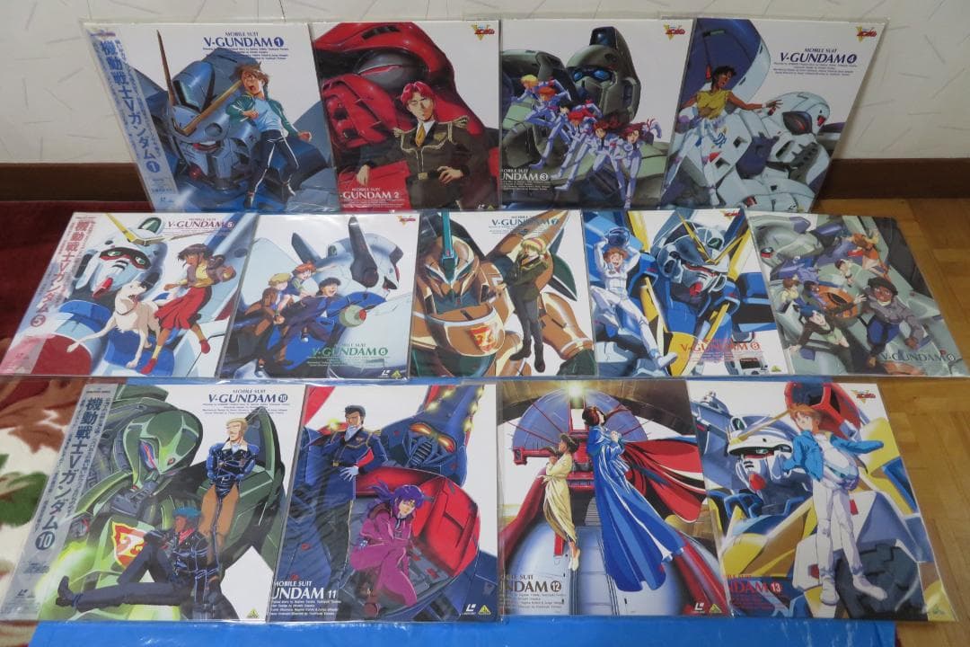 機動戦士Vガンダム LD単品セル全13巻セット販売 - メルカリ