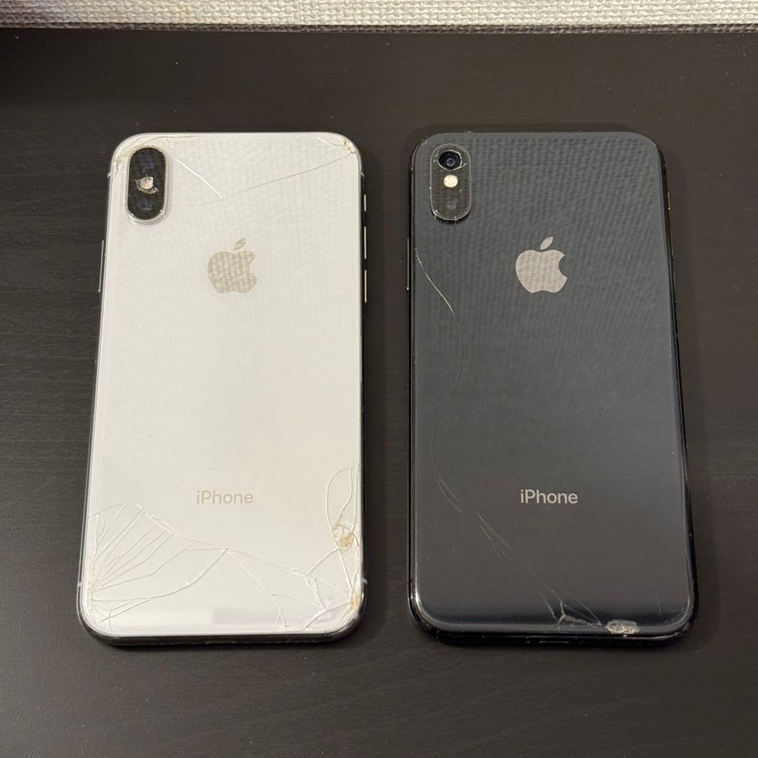 Apple iphone X ジャンク2台まとめ売り - メルカリ