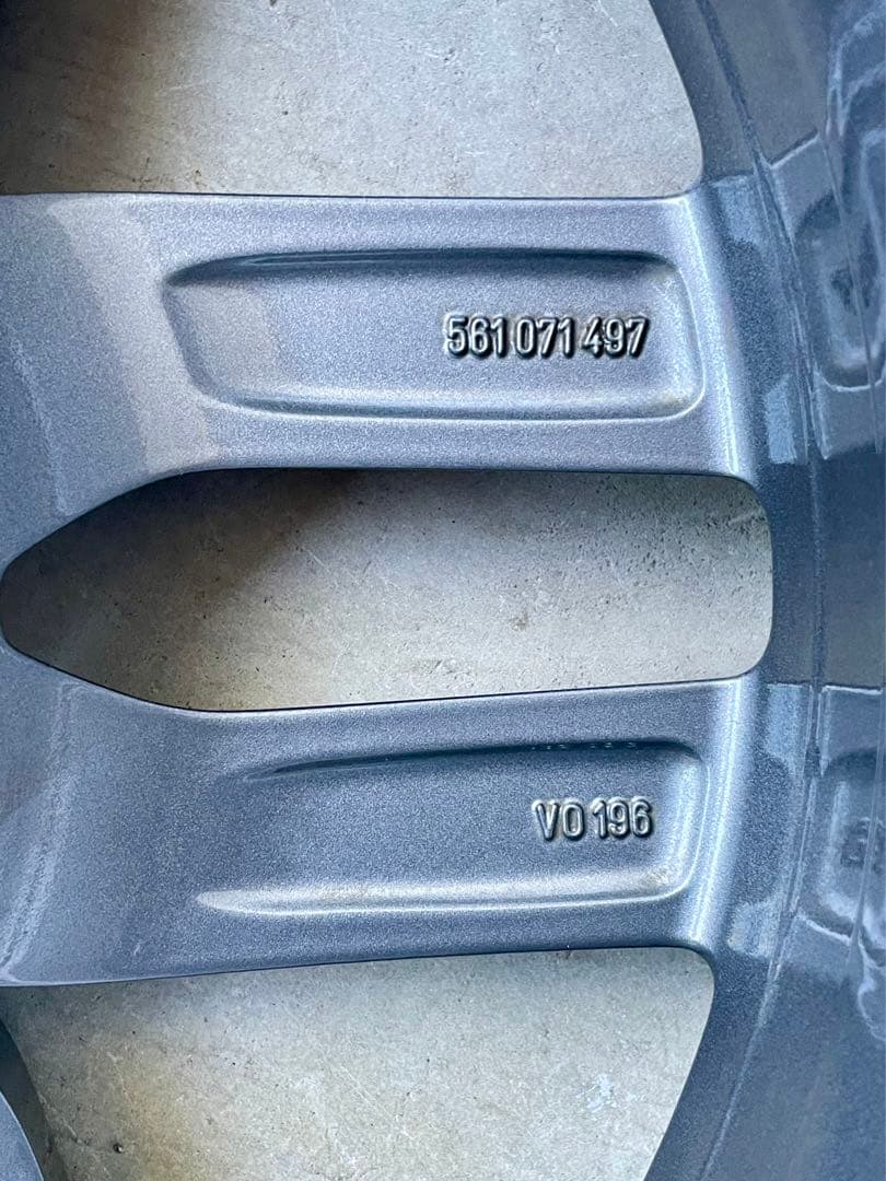 VW 純正オプション17 7.0J ET43 112 5H ４本 ビートル