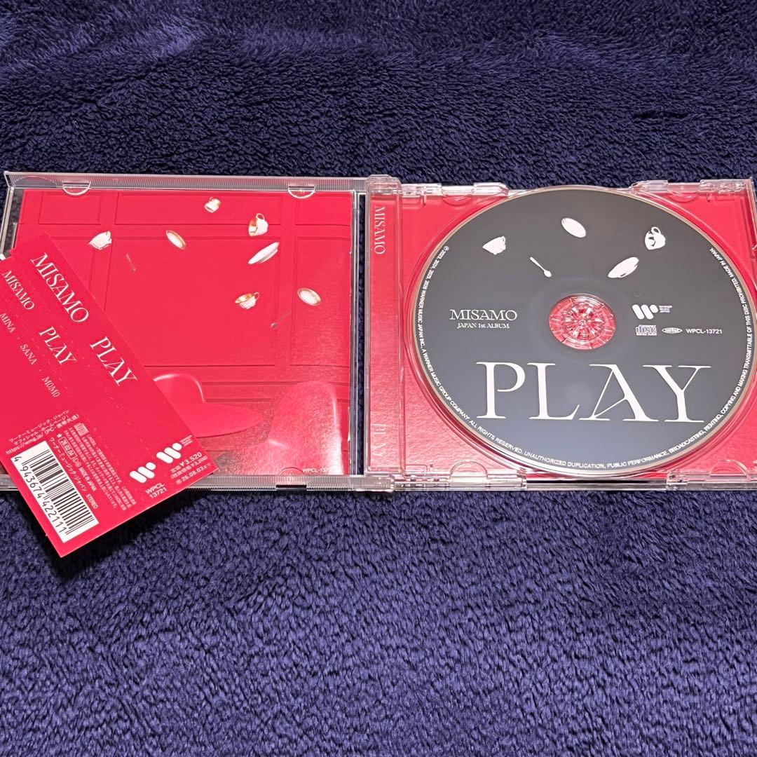 MISAMO アルバム PLAY 通常盤 トレカ シリアルなし - メルカリ