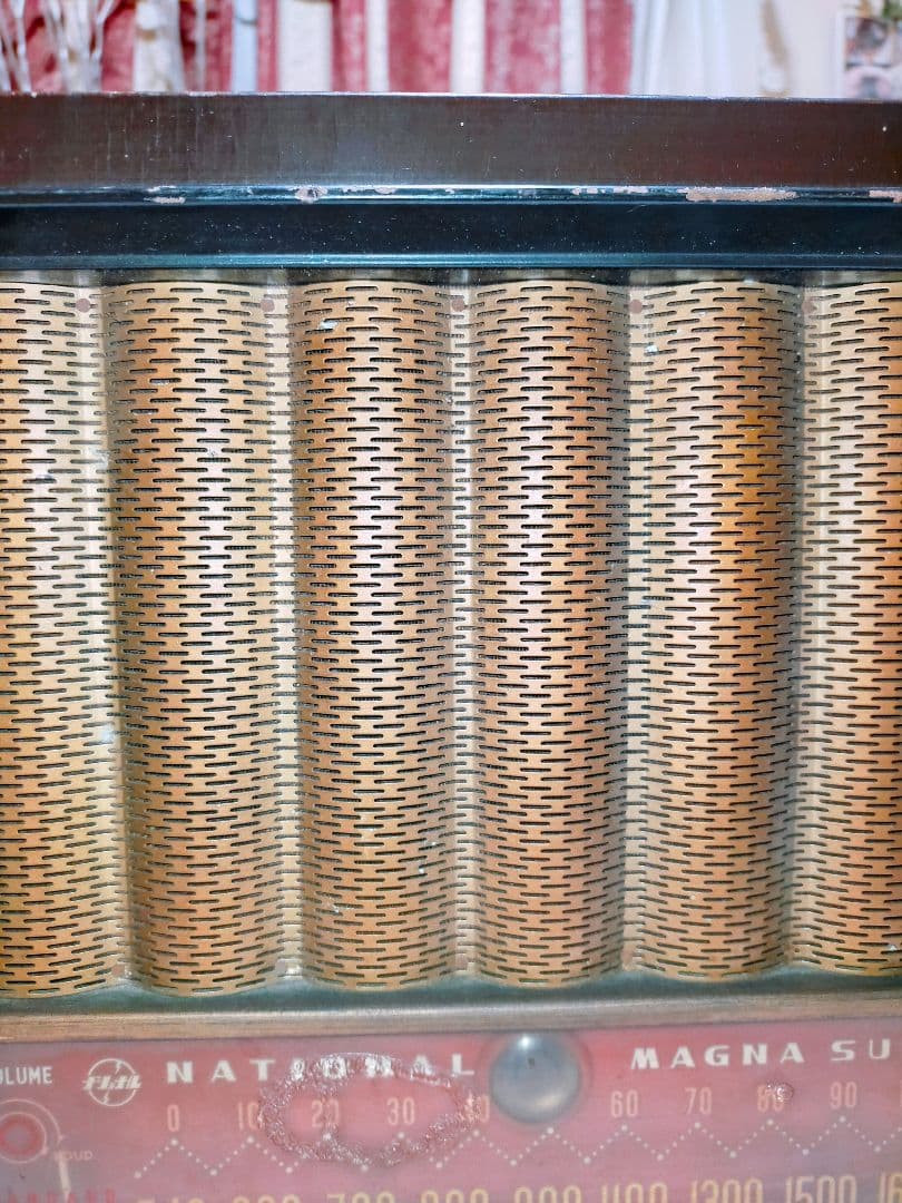 希少 ナショナル 真空管ラジオMAGNA SUPER BX-210 昭和レトロ - メルカリ