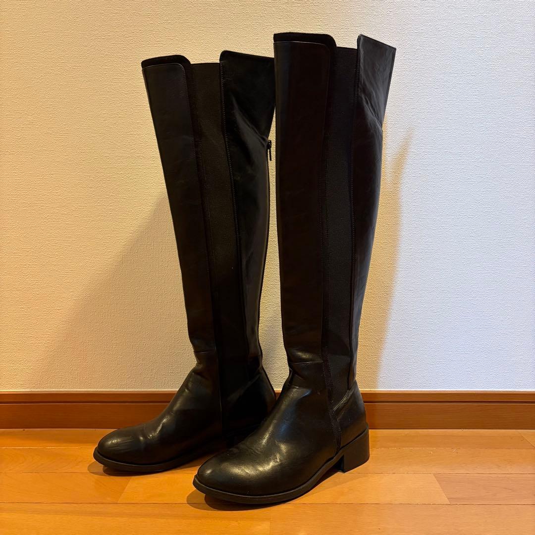 Hiand Chelsea Knee-High Boots ニーハイブーツ Chelsea Knee-High Boots - HIAND