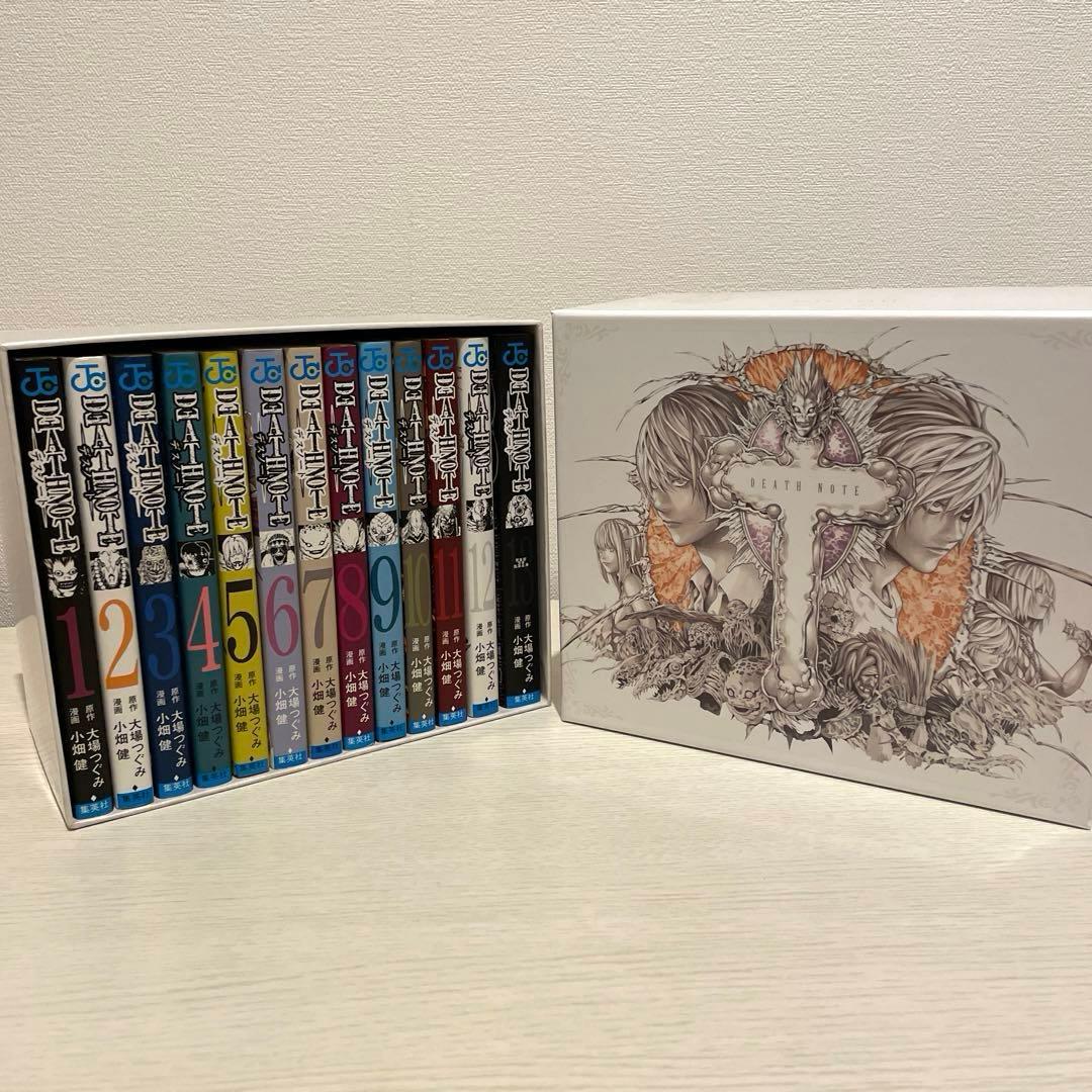 DEATH NOTE デスノート 全巻セット 指人形5体・ジオラマシート付