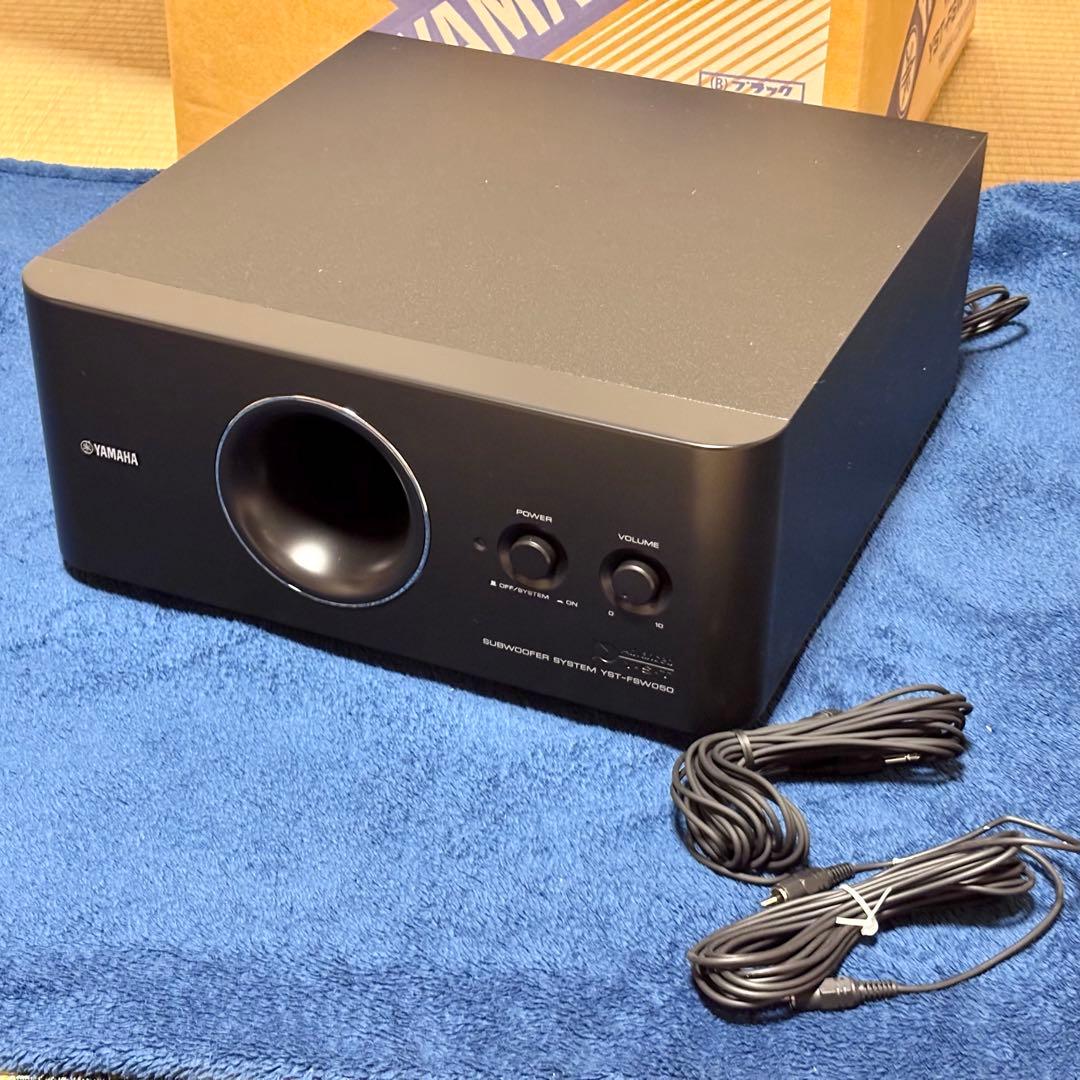 【未使用】YAMAHA・YST-FSW050 サブウーファー Amazon.co.jp: YAMAHA サブウーファーシステム YST-FSW050(B)ブラック