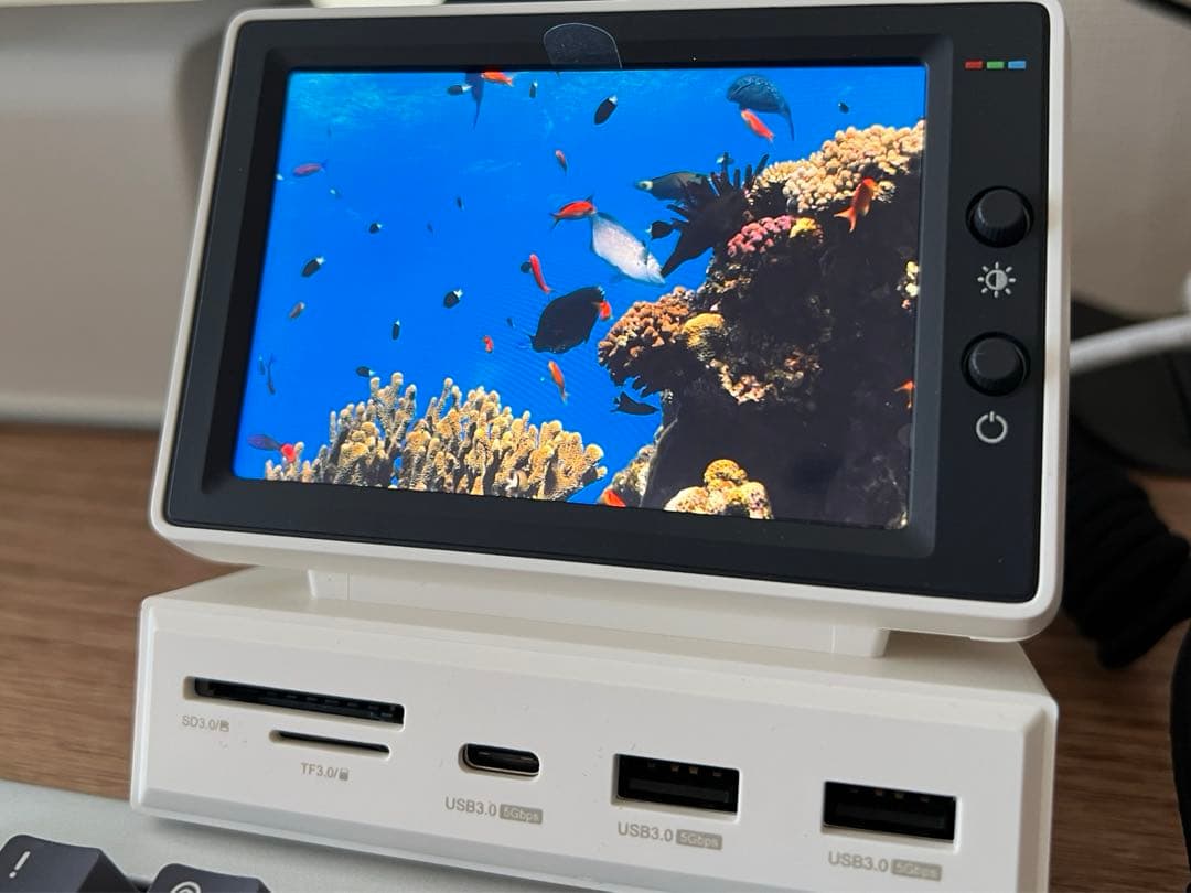 Hagibis IPS ミニモニター サブモニター 3.5インチ スクリン - メルカリ