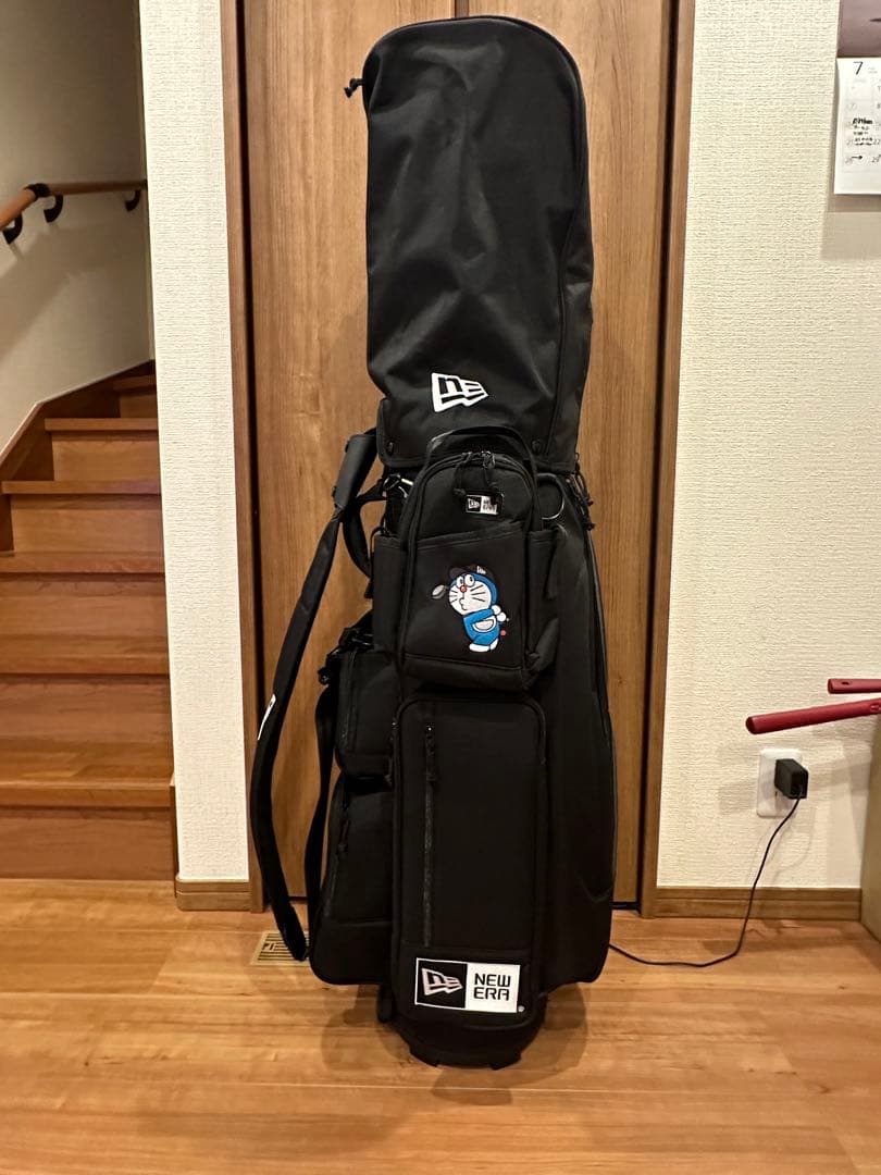 ニューエラ ドラえもんコラボ キャディバッグ 限定 希少 コラボボール