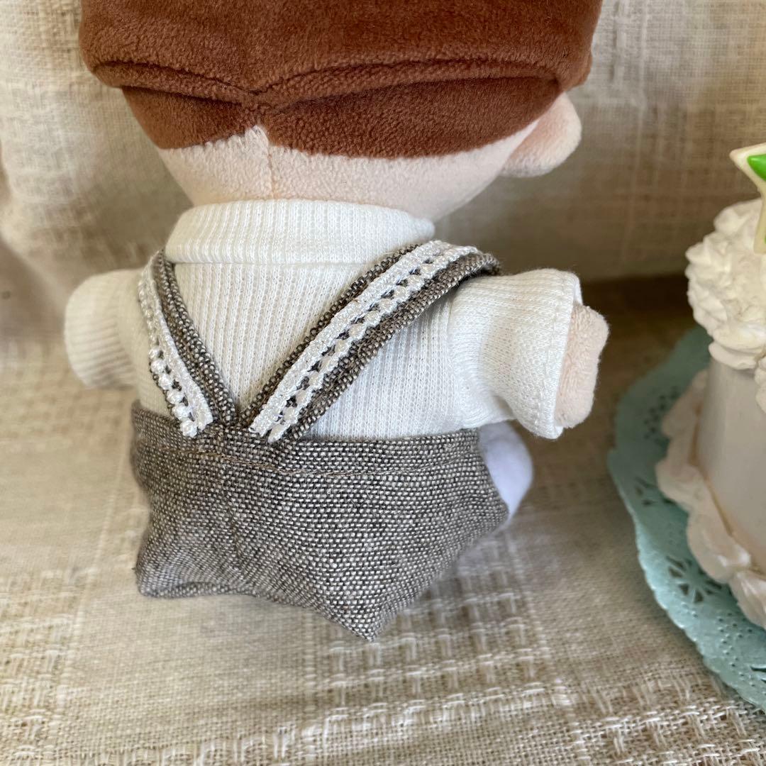 1640 ちびぬいちゃんのタートル&肩紐レース吊りズボン確認用ちびぬい