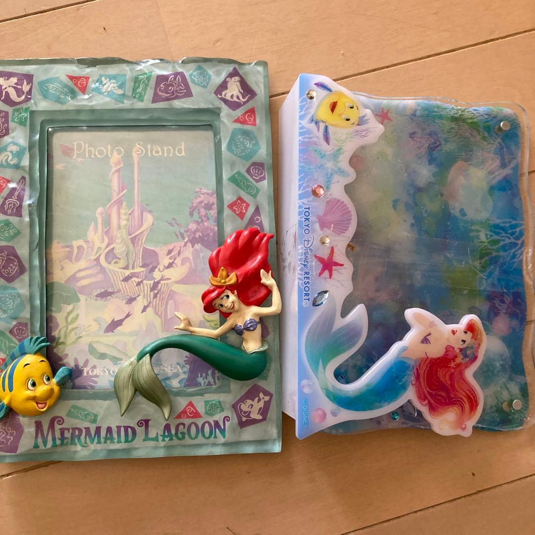 リトルマーメイド アリエル 写真立て フォトフレーム フォトスタンド