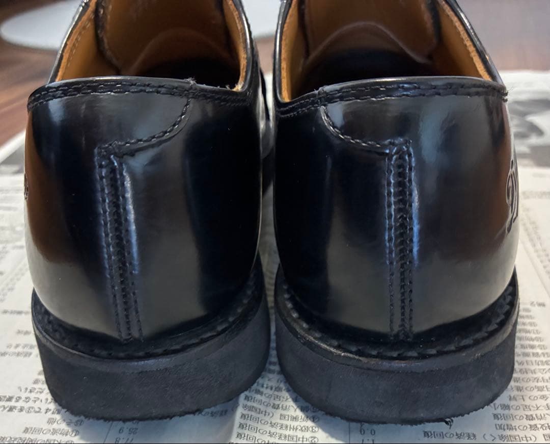 リ*ク様 ダナー ポストマンシューズ D-4300 BLACK 7H 25.5c