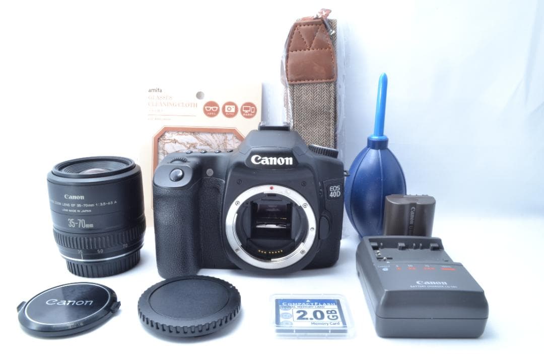 初期不良保証⭐Canon EOS 40D ⭐標準レンズ EF 35-70mm ⭐ - メルカリ
