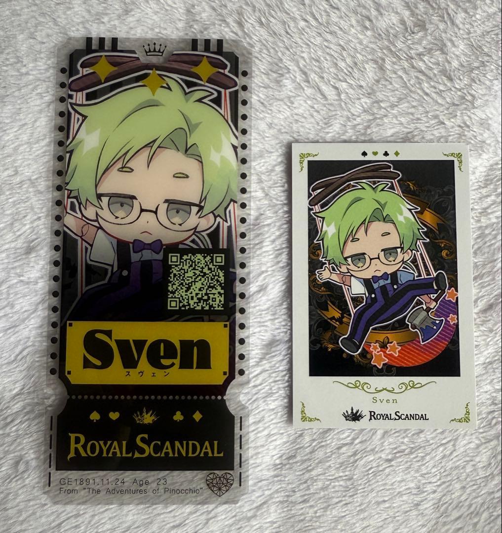 Royal Scandal ロイスキャ ポップアップ クリアカード スヴェン - メルカリ